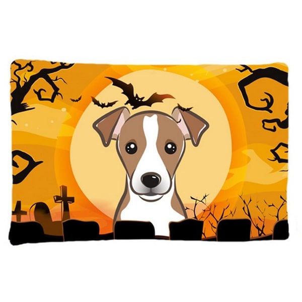 Carolines Treasures Halloween Jack Russell Terrier Fabric Standard Pillowcase BB1818PILLOWCASE - main